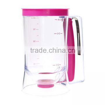 900 ML Hand Cake Peanut Butter Plastic Pancake Batter Dispenser photo-5