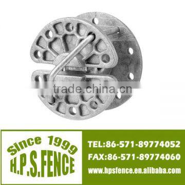 Electric fence daisy wheel strainer