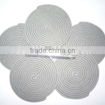 High Quality Grey Paper Mosquito Coil/ Plant Fiber Mosquito Coil