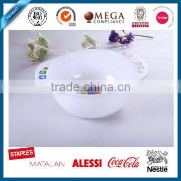 EU Standard Melamine Dinner Plate and Bowl With Cartoon Design Printing