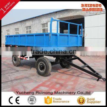 Three side tipping 5ton tipping trailer with low price