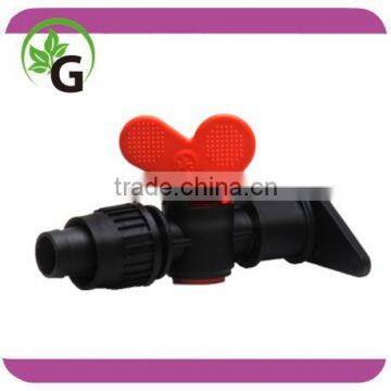 agricultural irrigation mini valve for lay flat hose