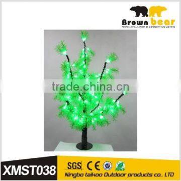beautiful decorated plastic needle pine christmas tree