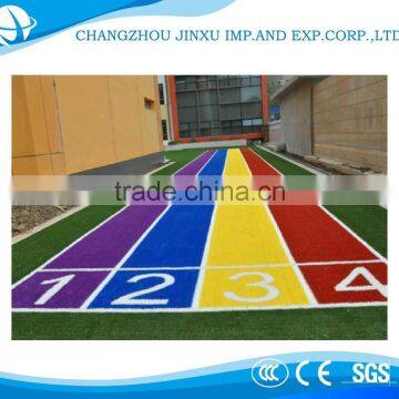 Natural colorful portable artificial grass turf synthetic grass