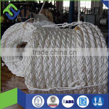 8 strand color nylon braided rope for marine ships