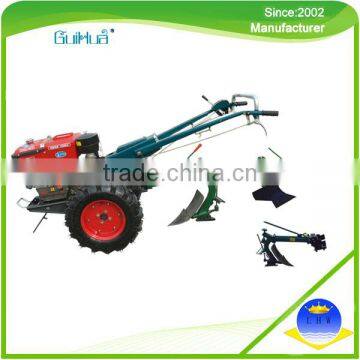 For farm work Manual Start mini walking Tractor