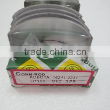 Con rod bearing for Kubota D1105 construction diesel engine spare parts