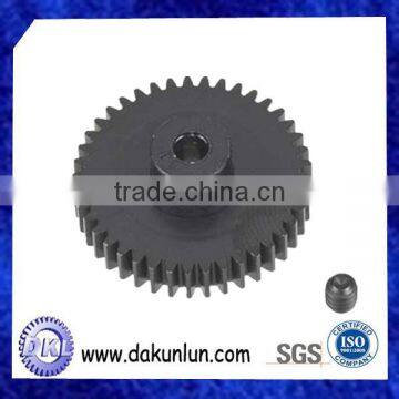 Precision CNC Turning Anodized Aluminum Pinion Gear