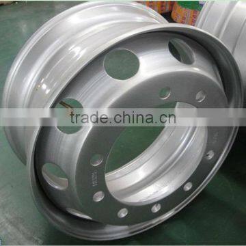 China Truck Trailer Tubeless 12R22.5 Steel Rims