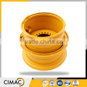 Steel material handling mining car cast steel wheels rims