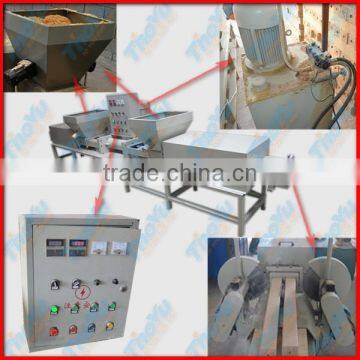 2014 Competitive Sawdust Pallet Block Press Machine with Automatic Saw for Pallet Block/Feet 0086-15937167907