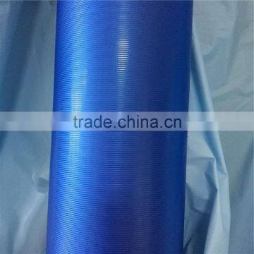 Blue and Yellow Color Strong Quality Cross Laminated Tarpaulin Roll for India Market photo-3