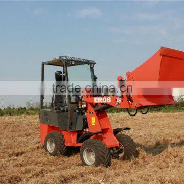 CE Everun Mini Loader ER08 With Pallet Forks for Sale photo-4