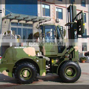 5tons Rough Terrain Forklift, Off Road Forklift, 4x4 Forklift photo-3