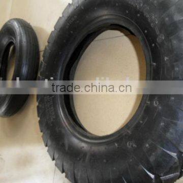 EL-727 Garden Machinery Wheelbarrow Rubber Pneumatic Wheel 4.80/4.00-8 photo-2