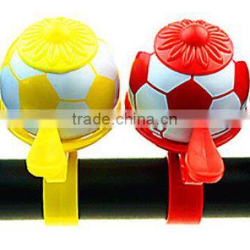 3 Colors Football Bike Bell Bicycle Horn Loud Road MTB Bike Horn Soccer Bicycle Bell Handles Ring Flexible Crisp Sound Handlebar photo-6