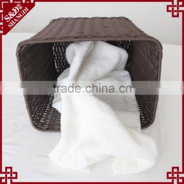 Factory Direct Sale Functional Durable Laundry Basket pe Rattan Woven photo-3