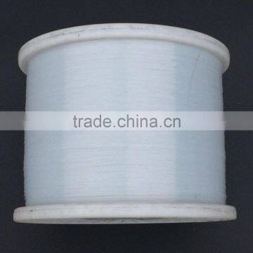 0.68mm White Polyester Monofilament Yarn for Zipper Teeth photo-2
