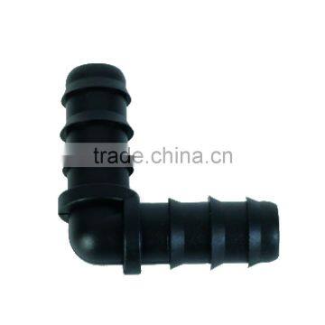 Irrigation PE Pipe Fitting 90 Degree Elbow Connector
