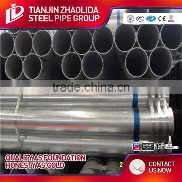 ASTM A500 GR A B WELDED Pre Galvanized Rhs Steel Tube Hot Dip Galvanized Steel Drill Pipe for Greenhouse photo-4