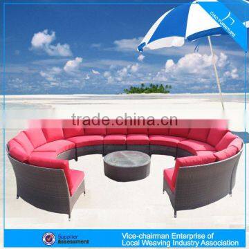 Hot sale modern design outdoor furniture sectional sofa