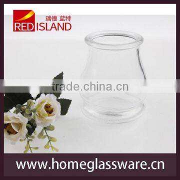 Clear Glass Bowl Container Planter vase