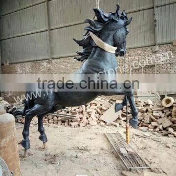 Outdoor Modern Bronze Horse Sculpture for Sale photo-3