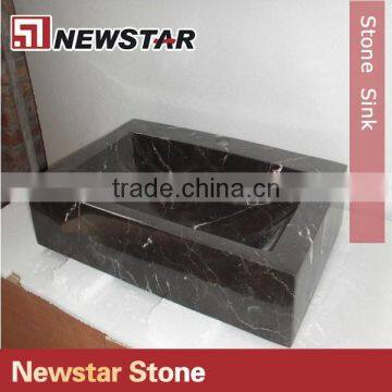 Newstar Polished Black Stone Sink for Outdoor photo-2