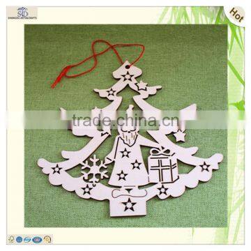 house color craft hanging hearts pine tree wood carving