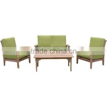 2016 Deep Seating Comfortable Teak Wood Sofa Design Outdoor Furniture photo-2