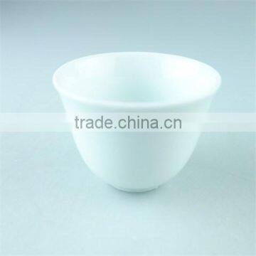 stock cheap high white ceramic Arabian cawa cups