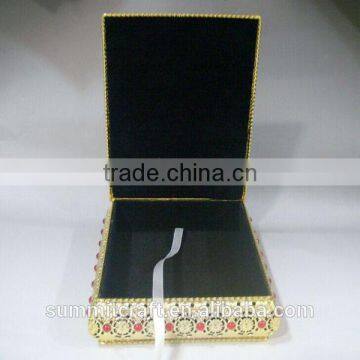 Handmade Metal Small Size Quran Box Islamic Wedding Favors photo-2