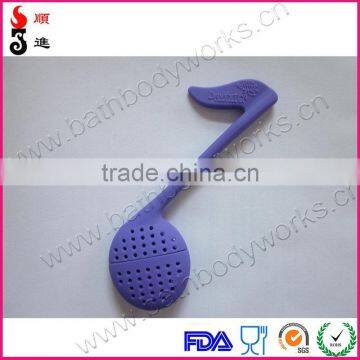 FDA/LFGB New design heat resistant food safe silicone tea infuser