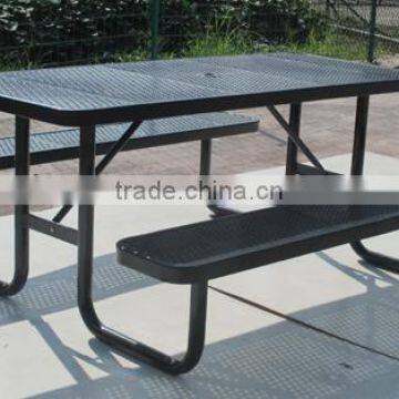 Arlau Iron Steel Large Garden Table photo-4