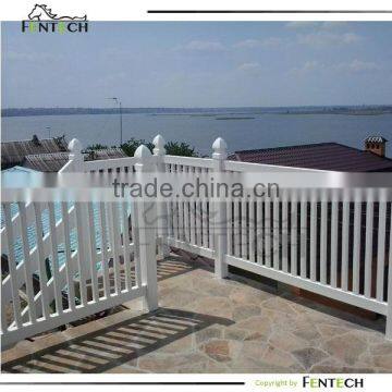 plastic pvc balcony railing