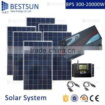 BESTSUN BFS-5000W High Power Off Grid 5Kw Home Solar System With Low Price