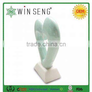 Nice Heart Shape Ceramic Vase for Decoration photo-3