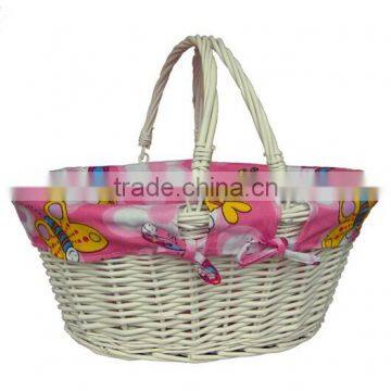 Cheap Handle Basket Wicker Fruit Basket Type Gift Basket photo-2
