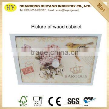 Solid Wood Furniture Living Room Cabinet With 9 Drawers photo-4