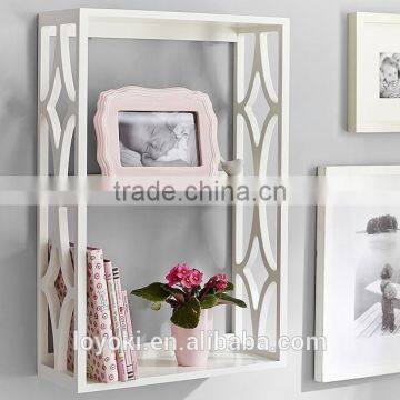2017 Cheap New Design Beauty Wooden Bookshelf , Wall Decoration photo-2