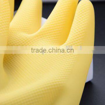 Household Rubber Cleaning Gloves/long Anti-skid Latex Gloves for Washing the Dishes and Clothes photo-2