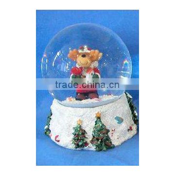 christmas resin water globe SN0988