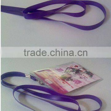 2016 Custom silicon lanyard/fashion silicone lanyard