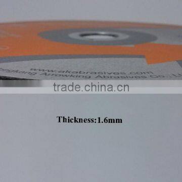 7" 180x1.6x22.2mm Super Thin Flat Resin Bonded Reinforced Inox Cutting Disc photo-5