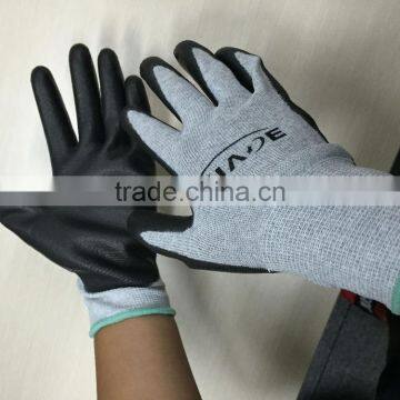 ESD Gloves, 13 Gauge Carbon Yarn+Nylon Yarn, Touch Gloves. photo-2