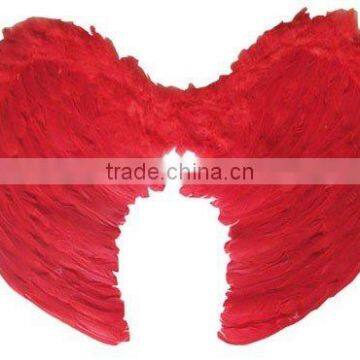 719099 RED ANGEL FEATHER WING