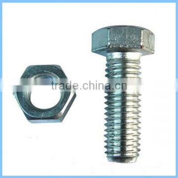 8.8 Grade Black and Galvanized DIN933 Hex Bolt & Nut photo-3