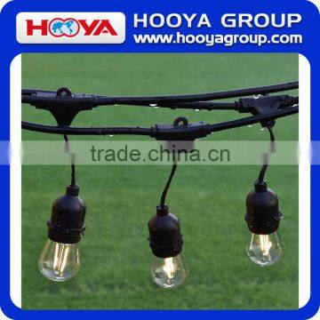 48FT LED Outdoor Waterproof Globe String Lights Bulbs