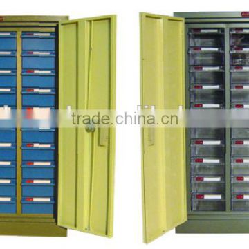 plastic drawer storage small Parts Cabinets with Many Plastic Drawers