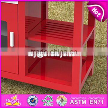 New Design Children Play Kitchen Set Boys Wooden Pretend Kitchen Set W10C291 photo-4